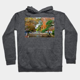 Autumn Trees Bourton on the Water Cotswolds Gloucestershire Hoodie